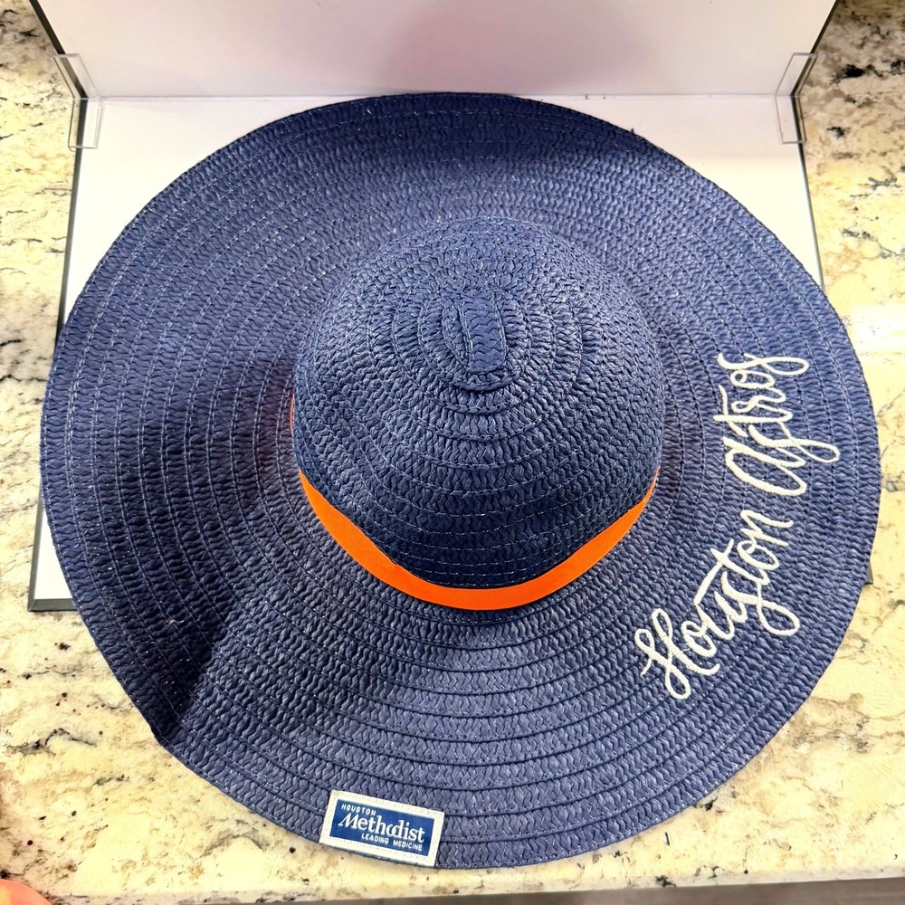 Houston Astros Houston Strong Wide Brim Sun Hat Floppy 2017 World Series Era